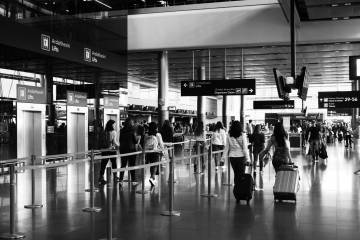 Havaalanı terminal kuyruğu